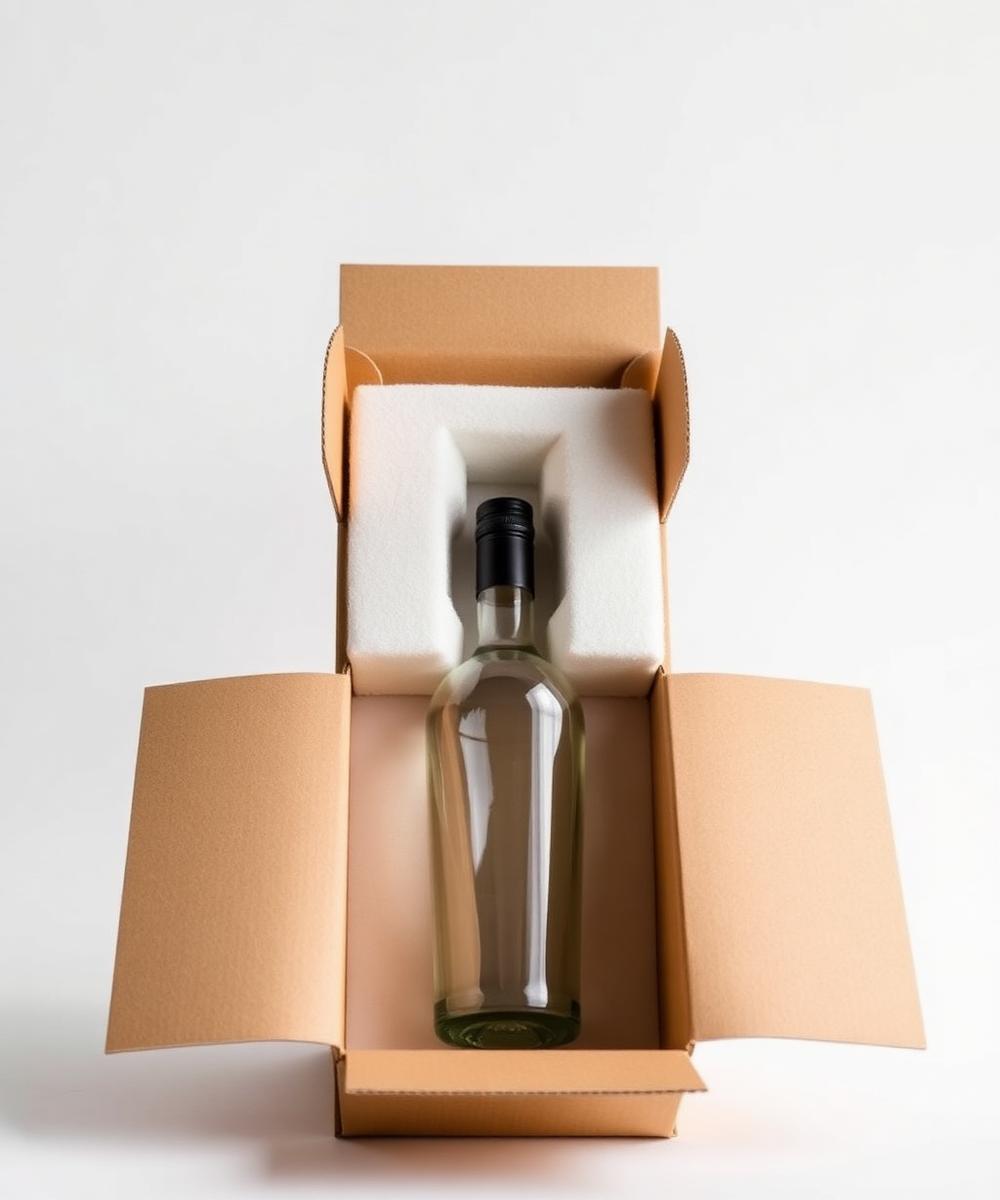 Protective corrugated packaging with inner fitment